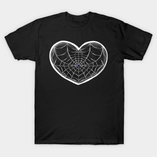 Spider Web Heart T-Shirt